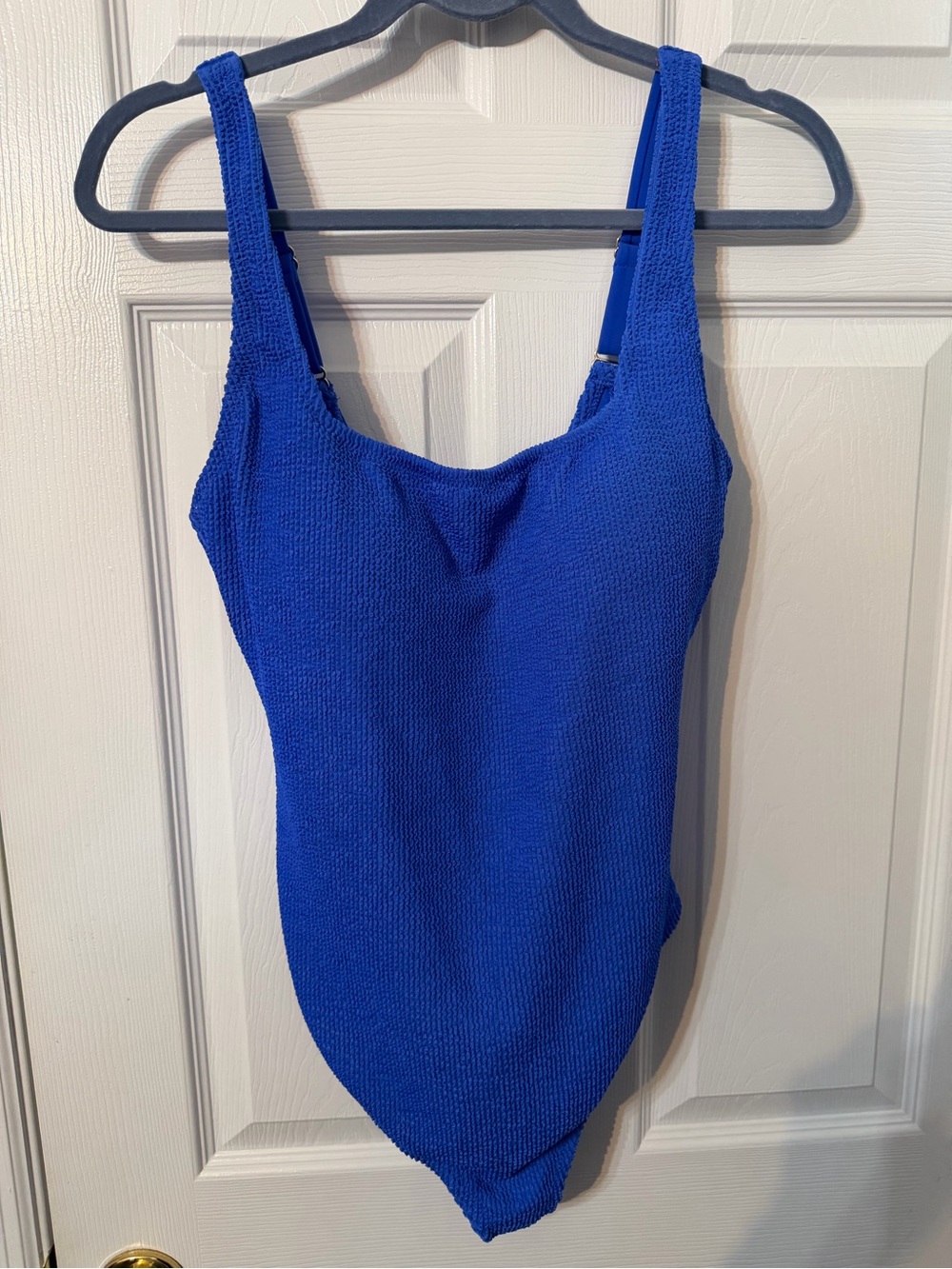 Shade & Shore Royal Blue One-Piece Swimsuit